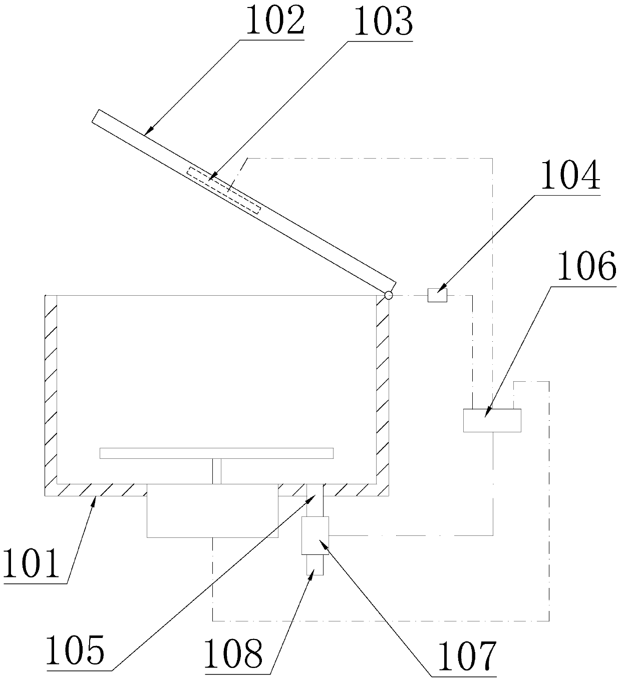 Control method of garbage breaker for sink dishwasher