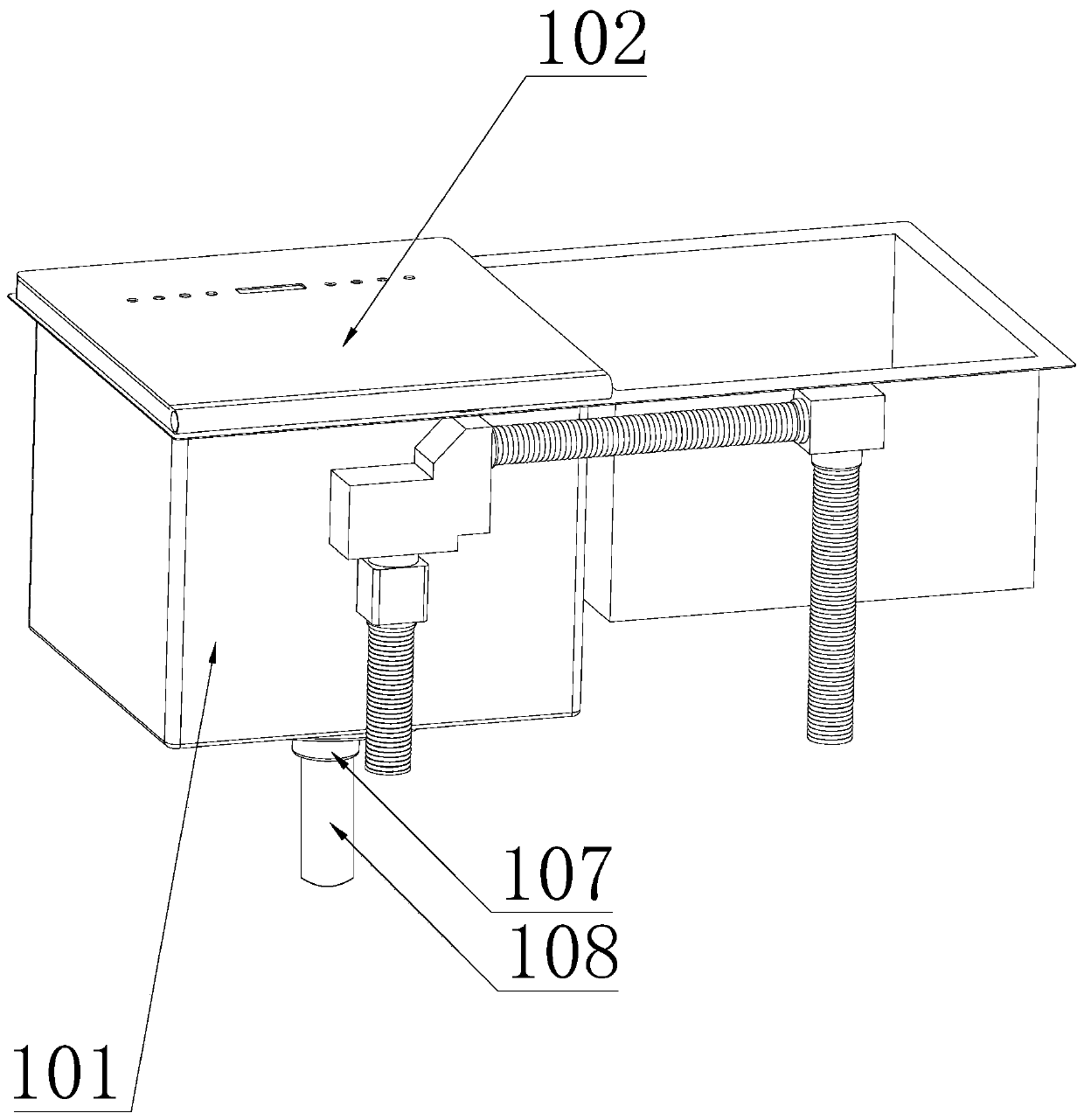 Control method of garbage breaker for sink dishwasher