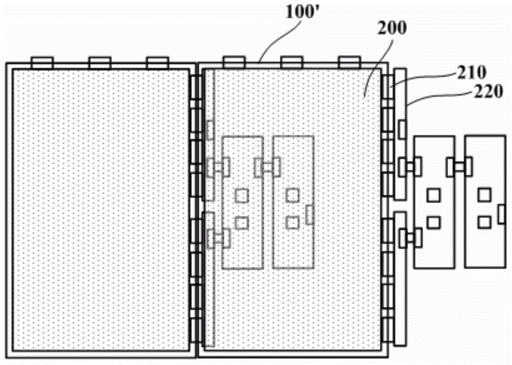 Splicing frame for video wall display units, and video wall