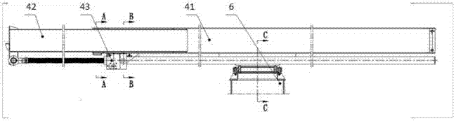 Automatic cleaning facility for rocket storage tank structure