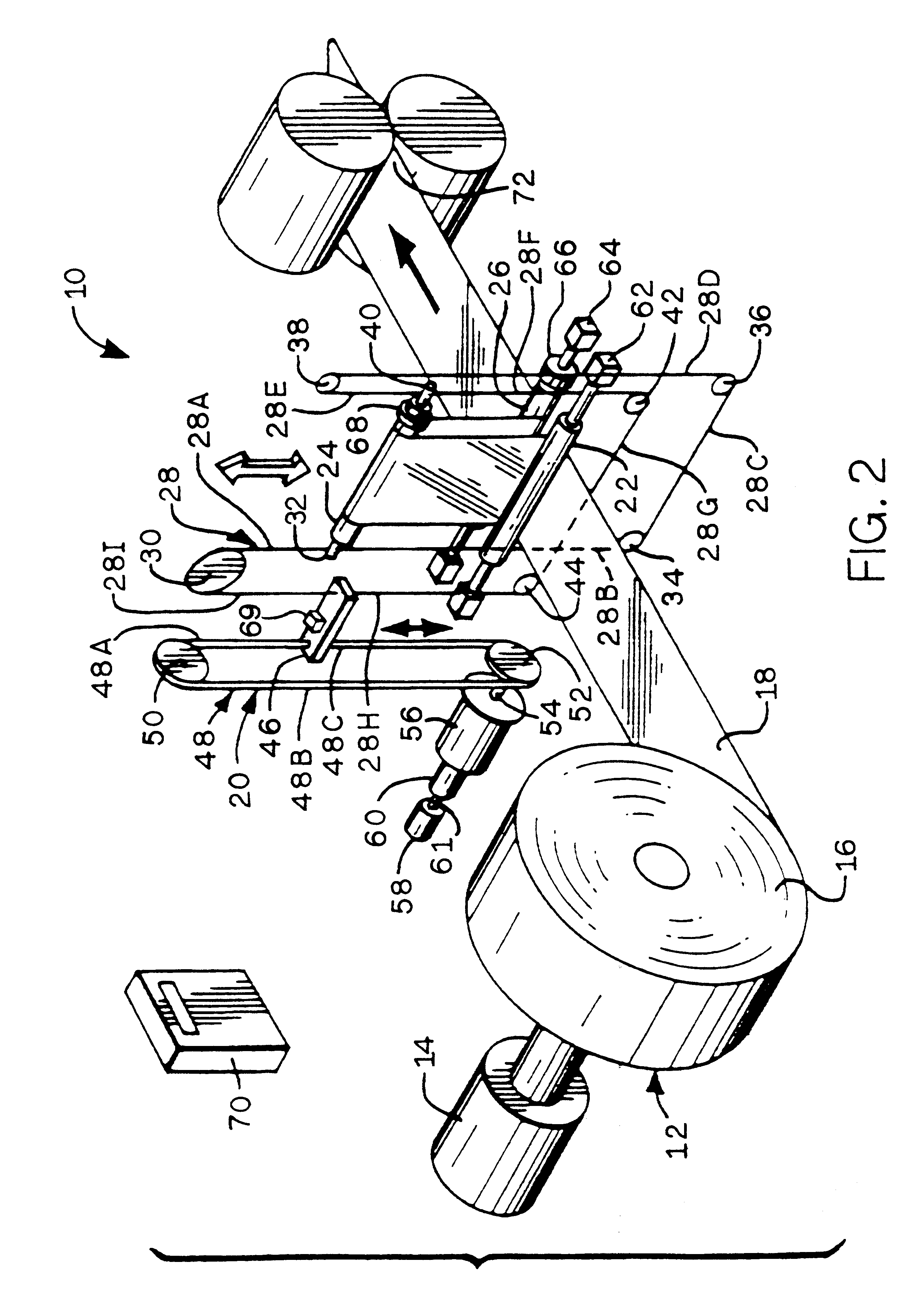Method and apparatus for controlling web tension by actively controlling velocity and acceleration of a dancer roll