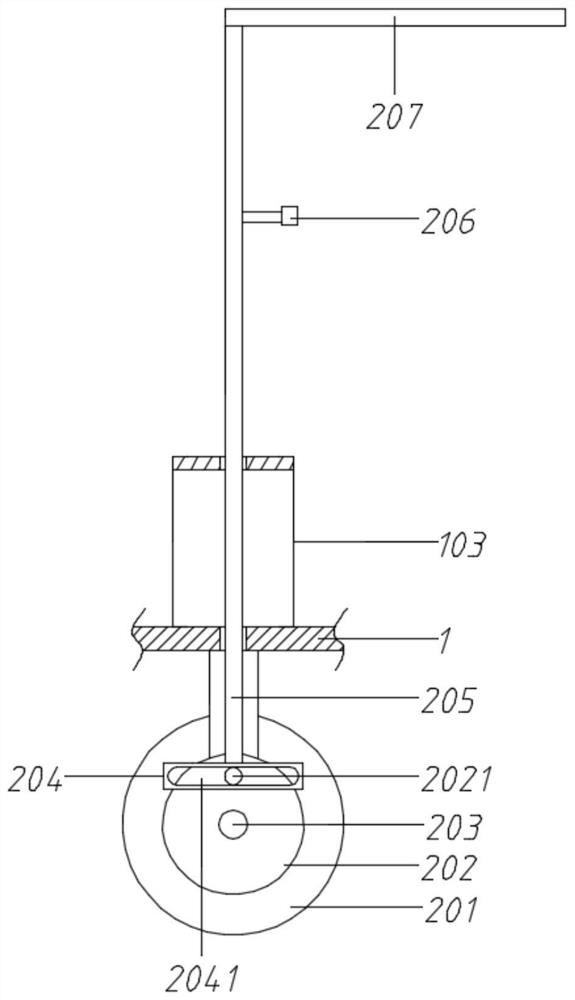 An agricultural seeding equipment with anti-clogging function