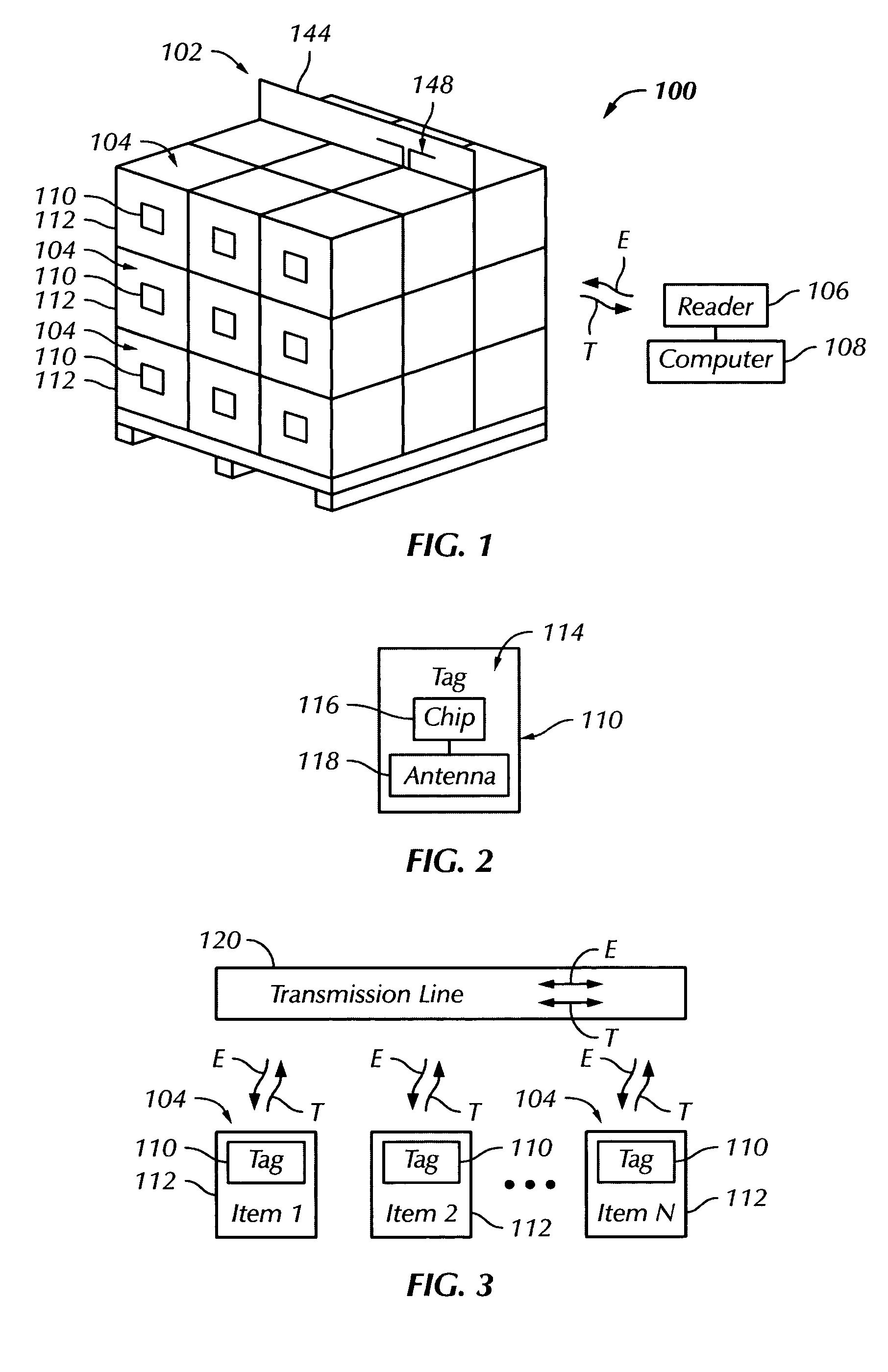 RFID devices for enabling reading of non-line-of-sight items