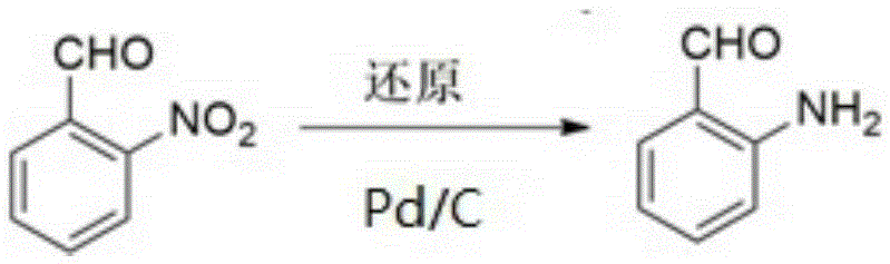 Method for synthesizing o-aminobenzaldehyde