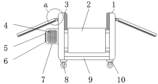 Energy-saving environment-friendly building waste conveying device