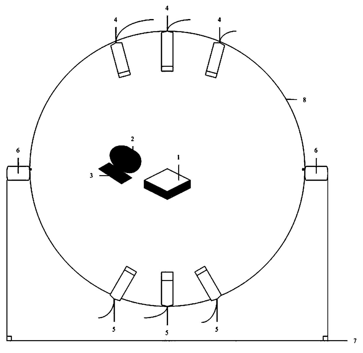 Diamond Color Center Spin Sensing Detection Method and System Based on Microwave Phase Modulation Spectroscopy Technology