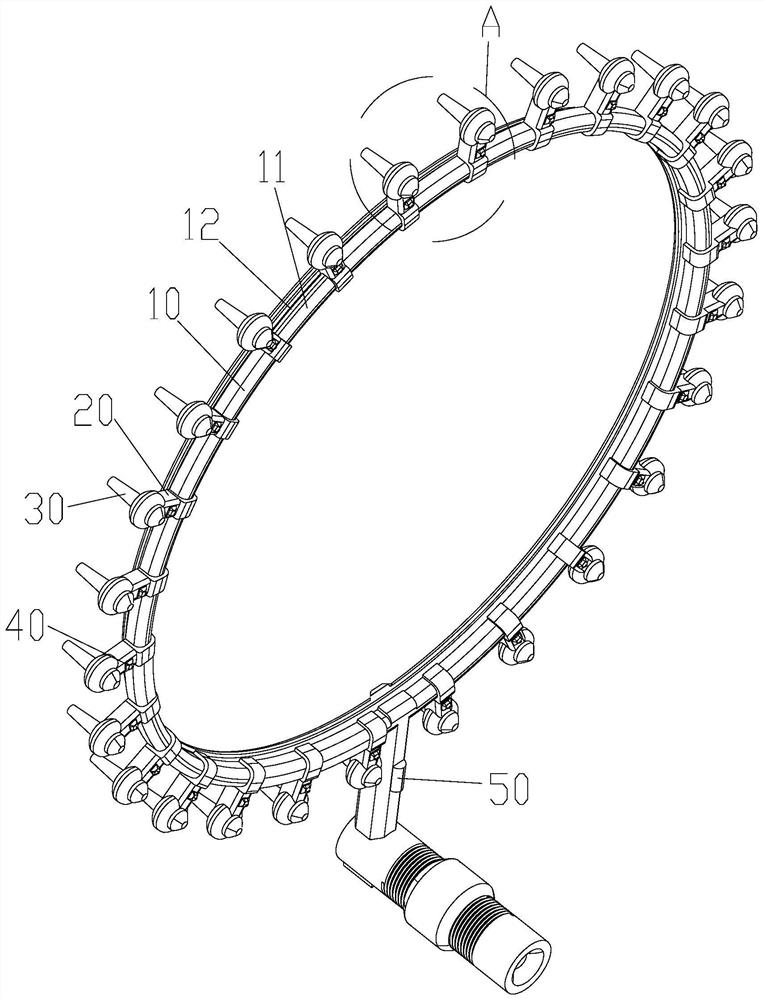 Intelligent fuel oil supply device for aviation turbine engine