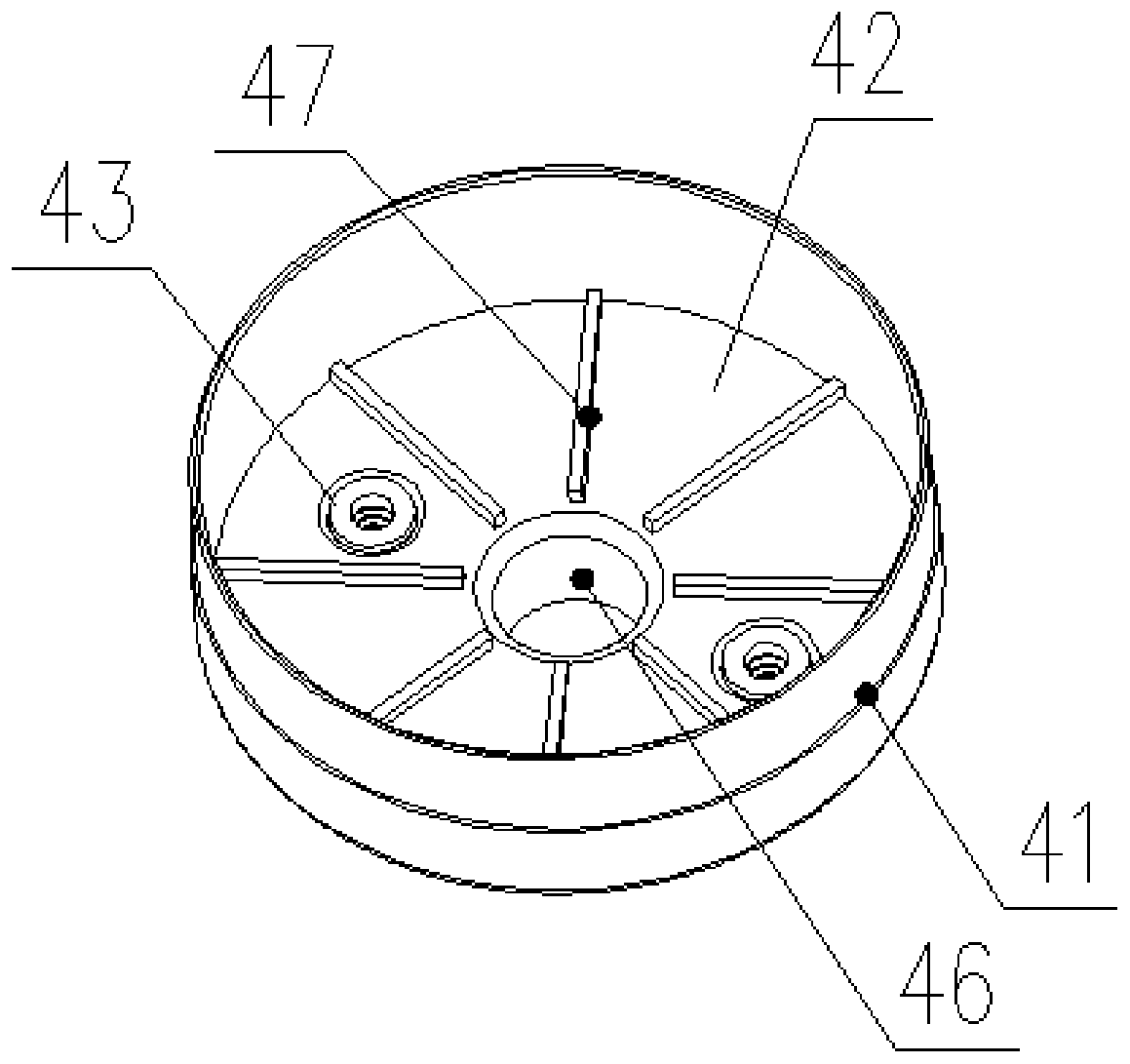 Filter assembly, and filter core structure provided with filter assembly