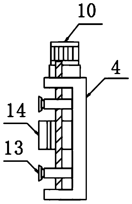 Hardware fitting grinding device