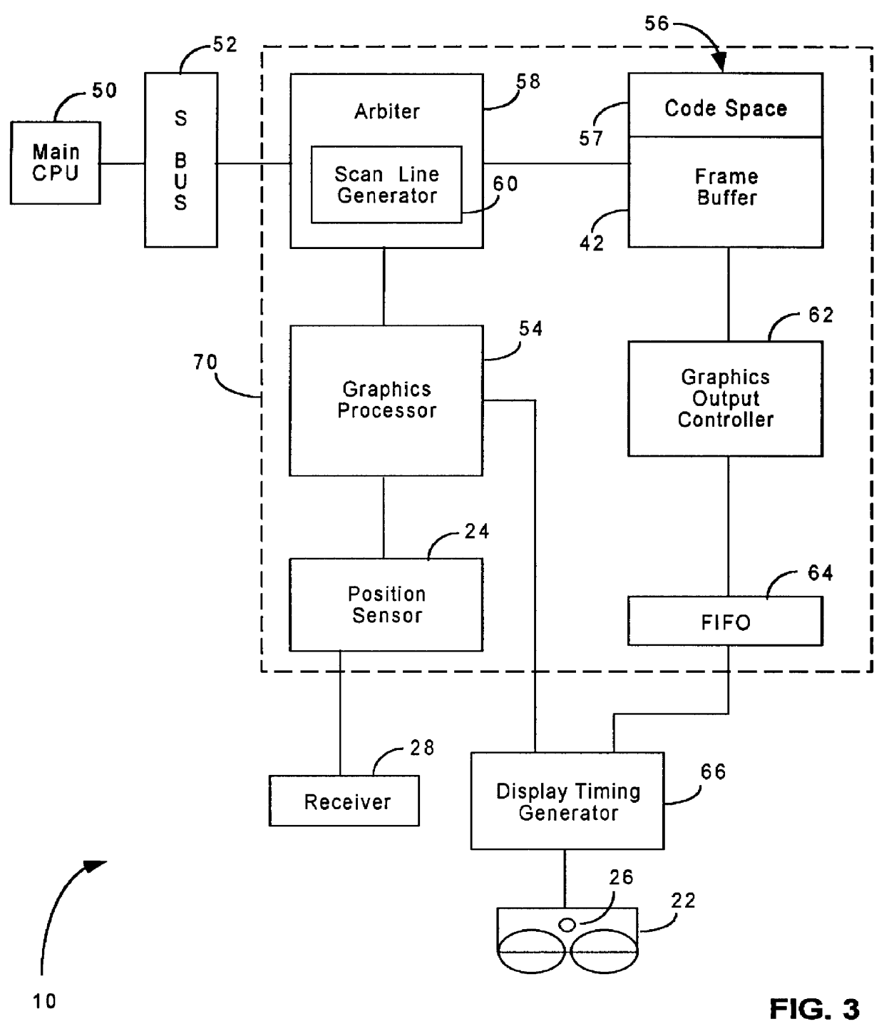 System and method for providing and using a computer user interface with a view space having discrete portions