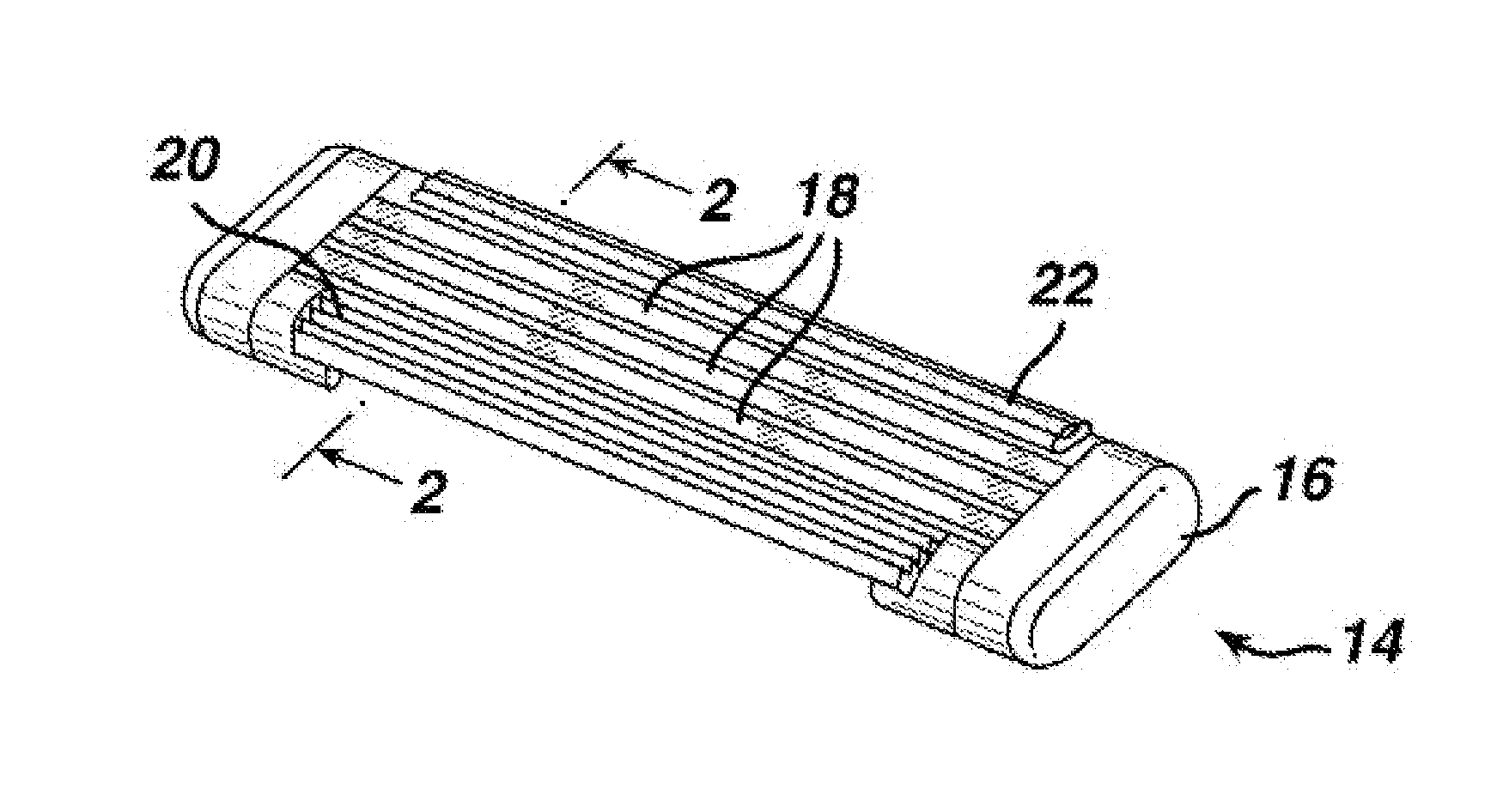 Skin engaging member comprising ethylene vinyl acetate