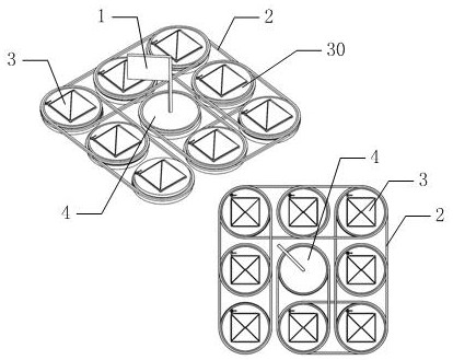 Pressure relief device for explosion-proof workshop