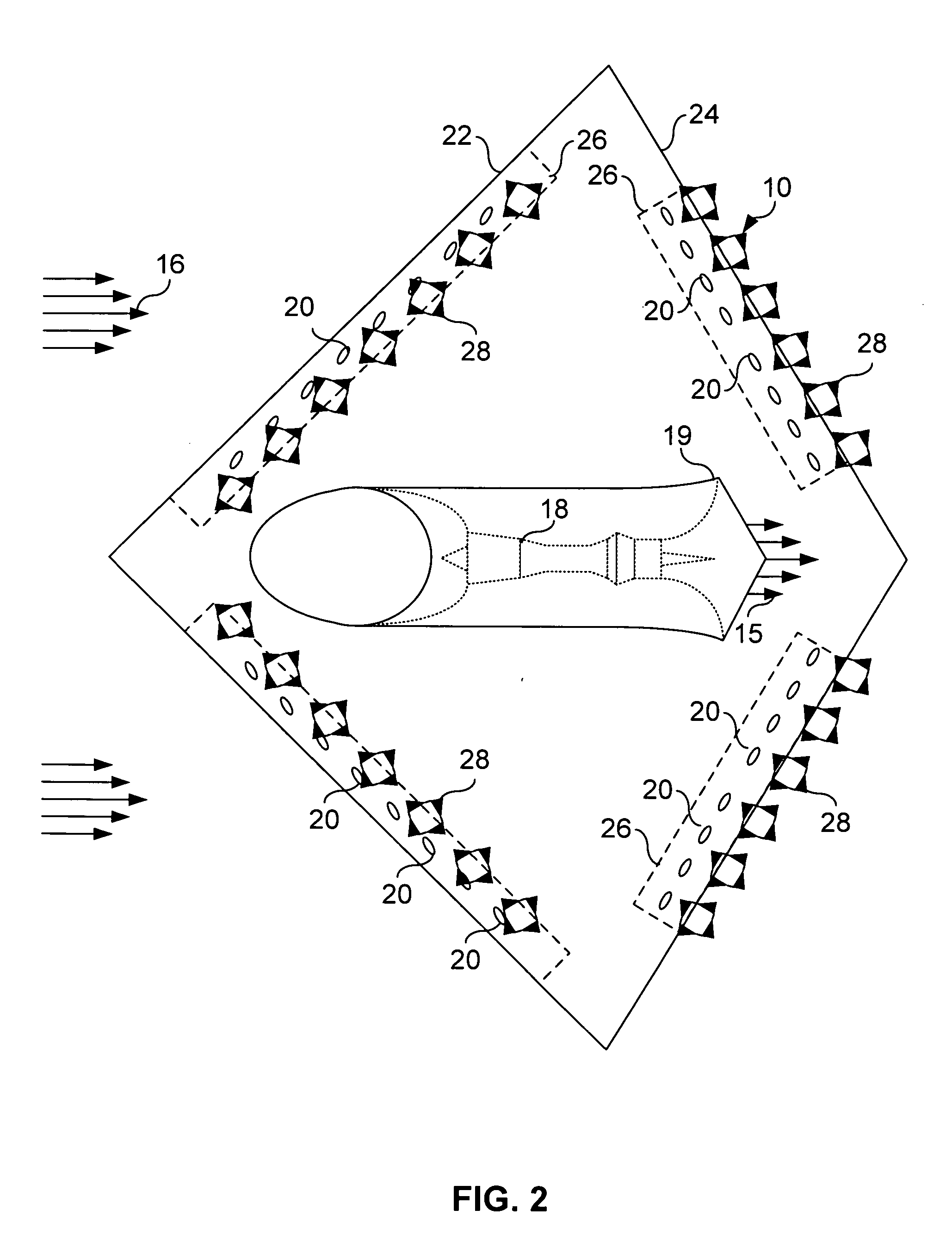 Method and system for fully fixed vehicle control surfaces