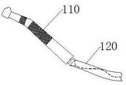 Oral outpatient service treatment chair pipeline cleaning and disinfecting device and method