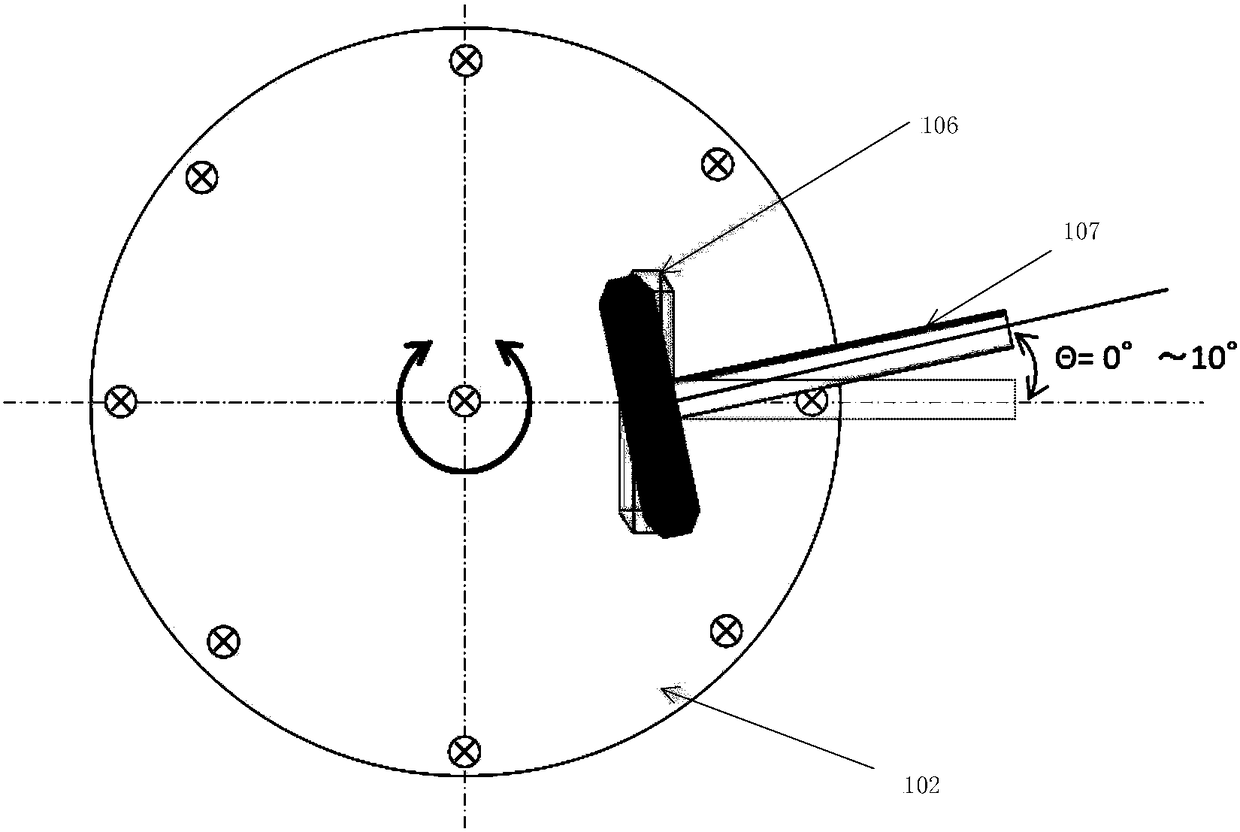 Material wear life predicting method, material wear life predicting equipment, and material wear test apparatus