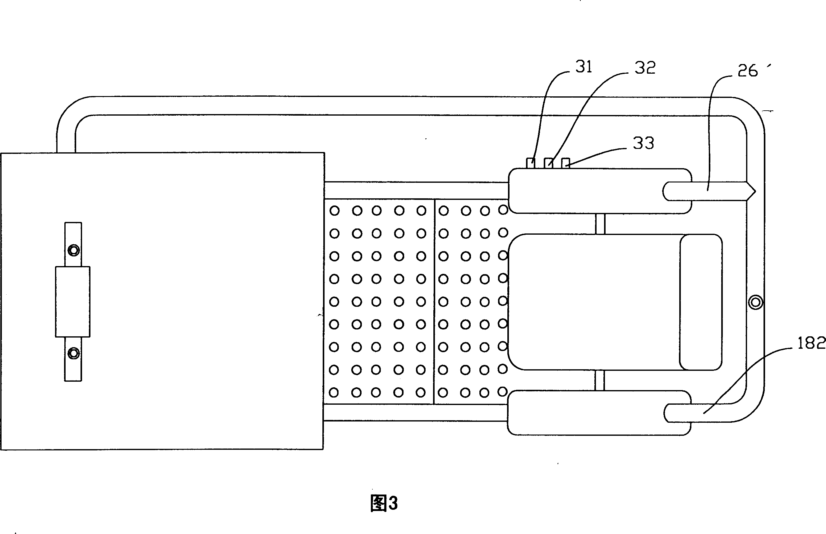 Compartment for operating computer