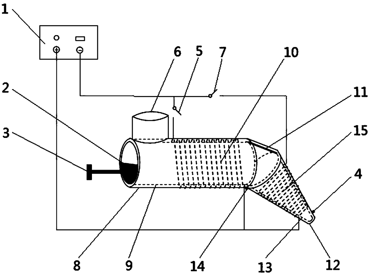 A kind of steel fiber directionally reinforced ultra-high performance concrete forming device and using method thereof