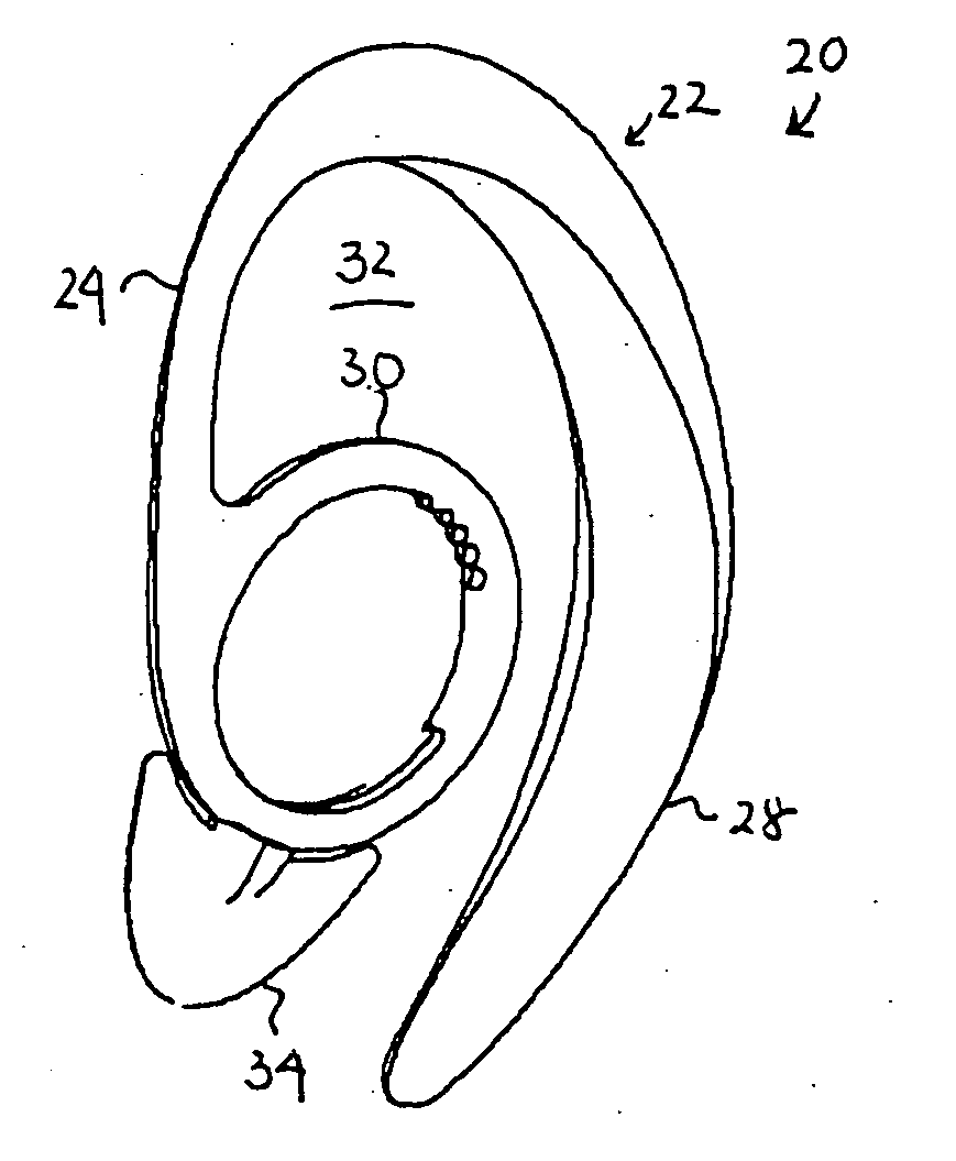 Self-adjusting earloop for an over-the-ear headset