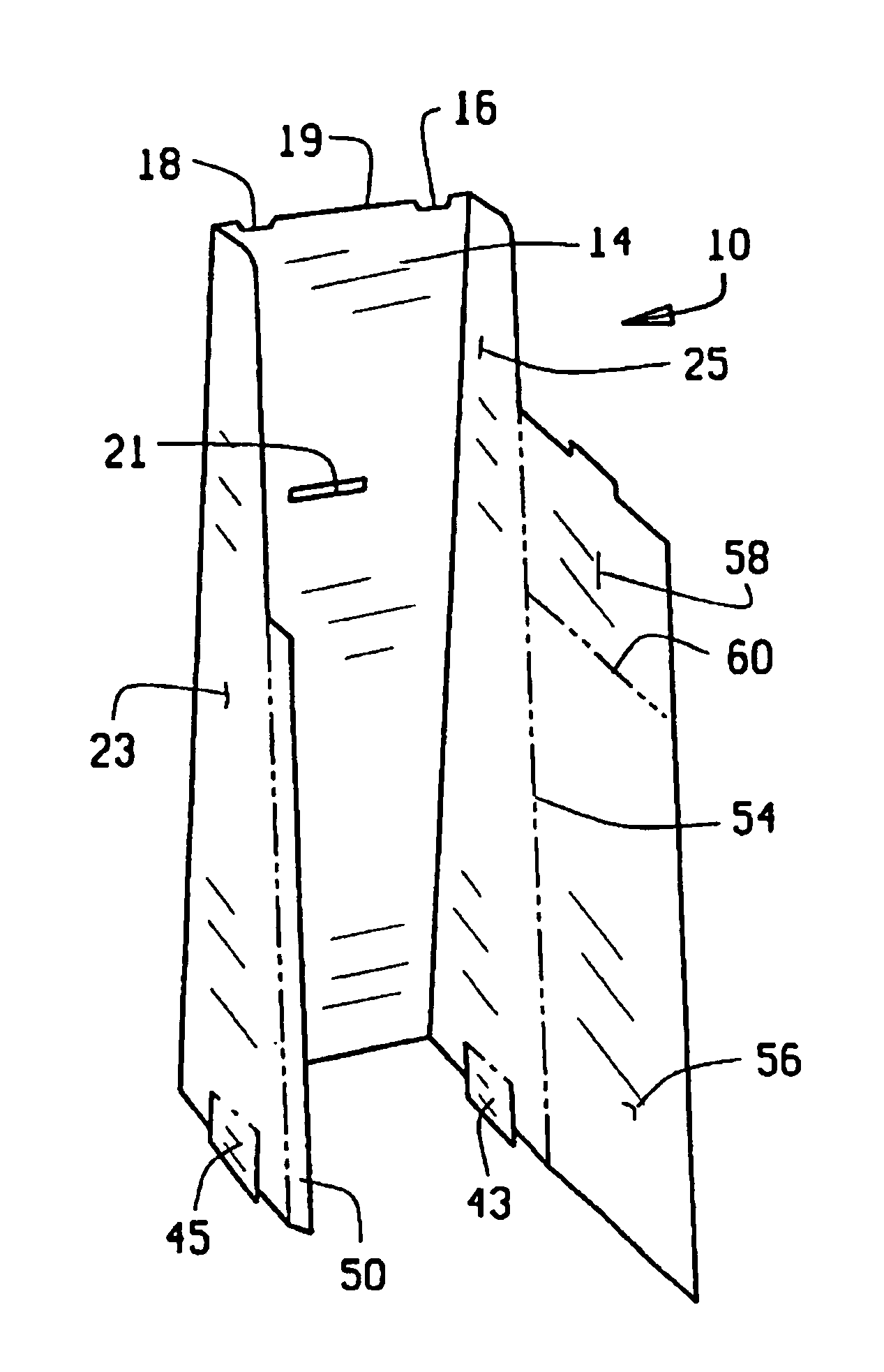 Corrugated display base