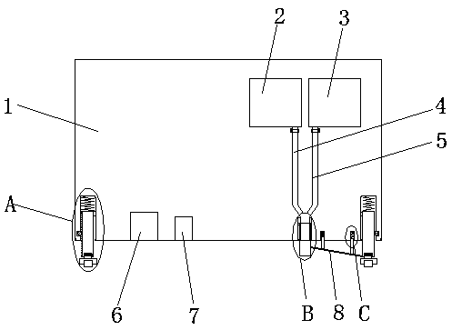 Grass seed seeding robot suitable for greening hilly and mountainous regions