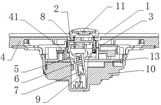 Power supply control switch