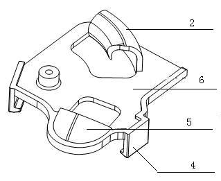 Hinge device for refrigerator and application of hinge device