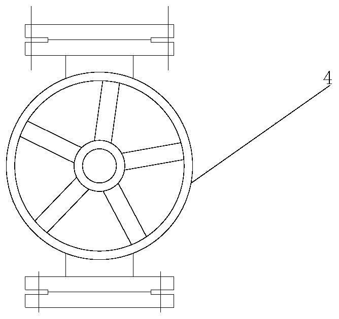 Chain grate machine tail thermal field adjusting device