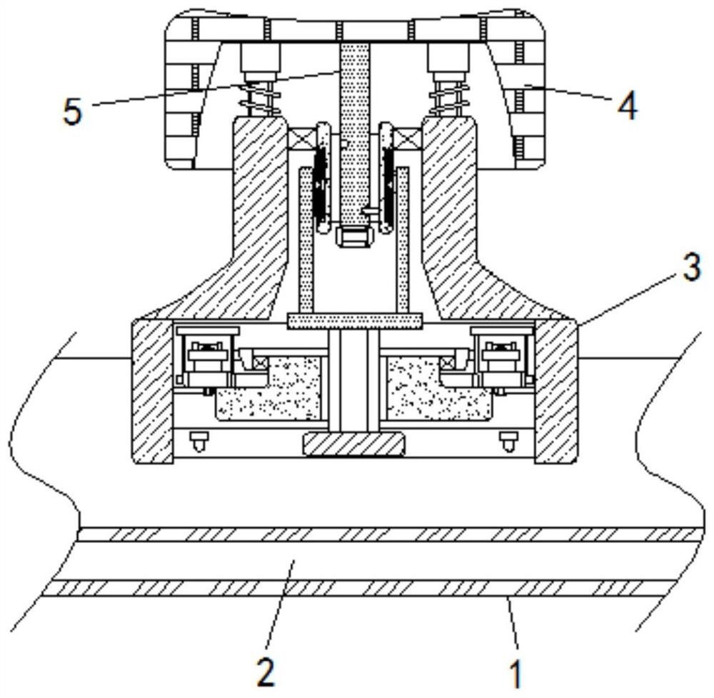 Novel computer intelligent manufacturing keyboard capable of avoiding key failure