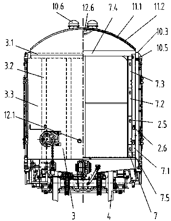 A kind of boxcar with movable side wall for fast transportation with large volume