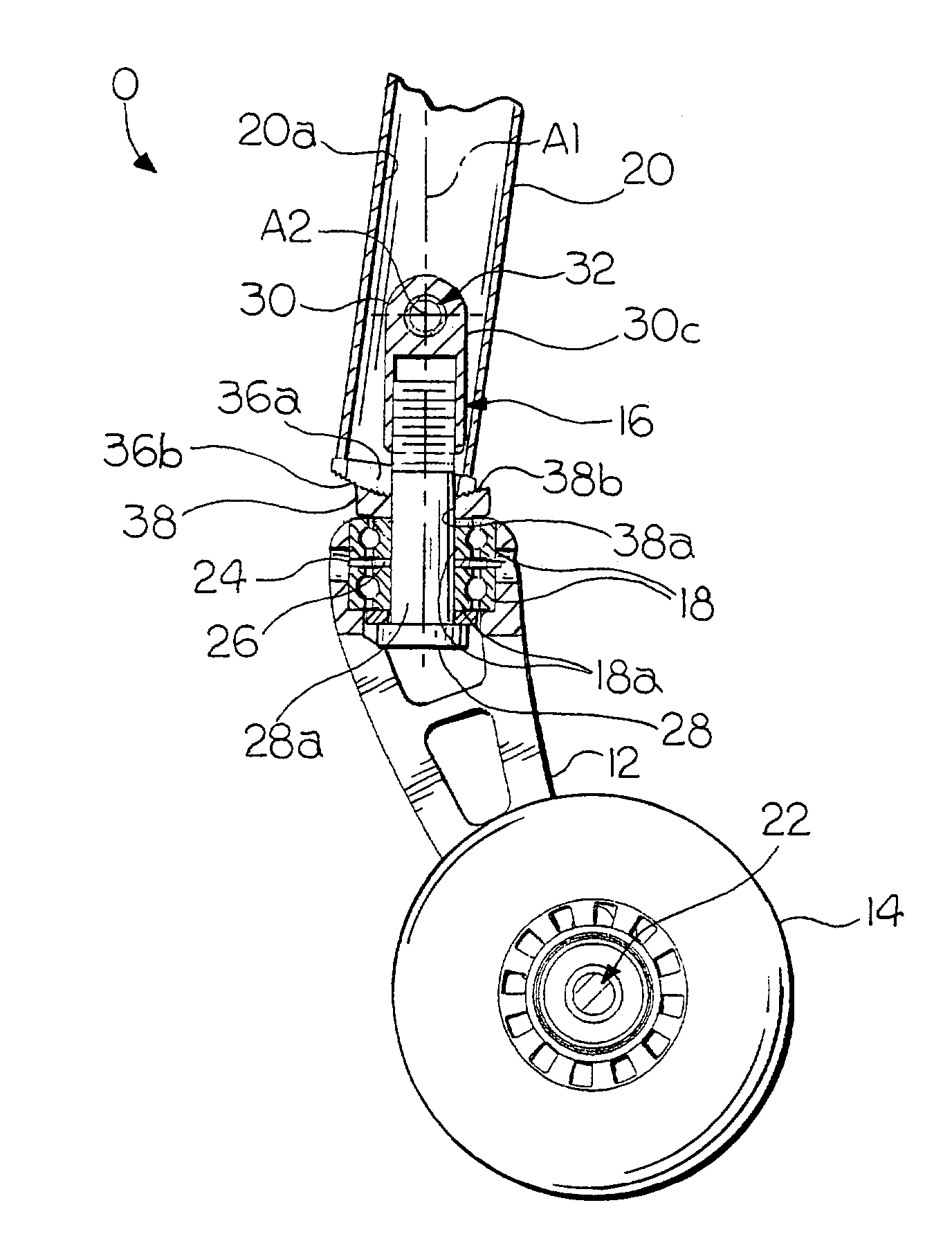 Adjustable wheel assembly