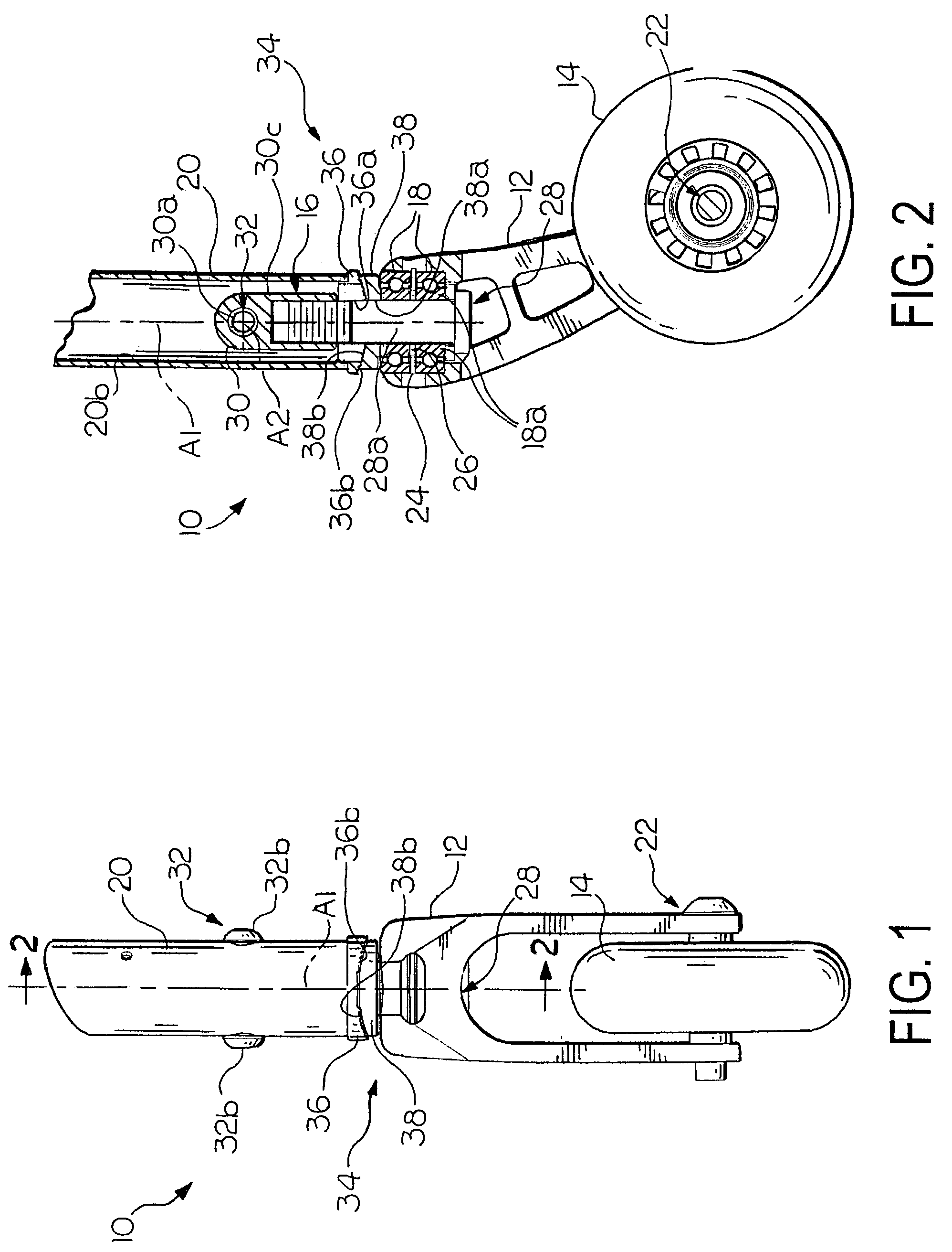 Adjustable wheel assembly