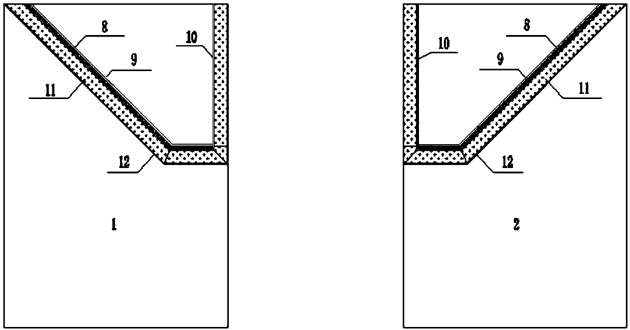 Test device and test method for long-distance water diversion channel circulating water flow freezing model