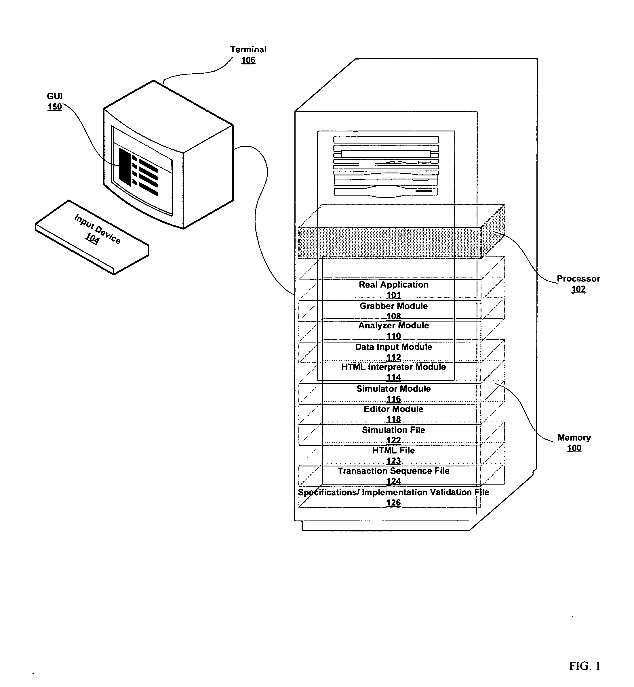 System and method for software prototype-development and validation and for automatic software simulation re-grabbing