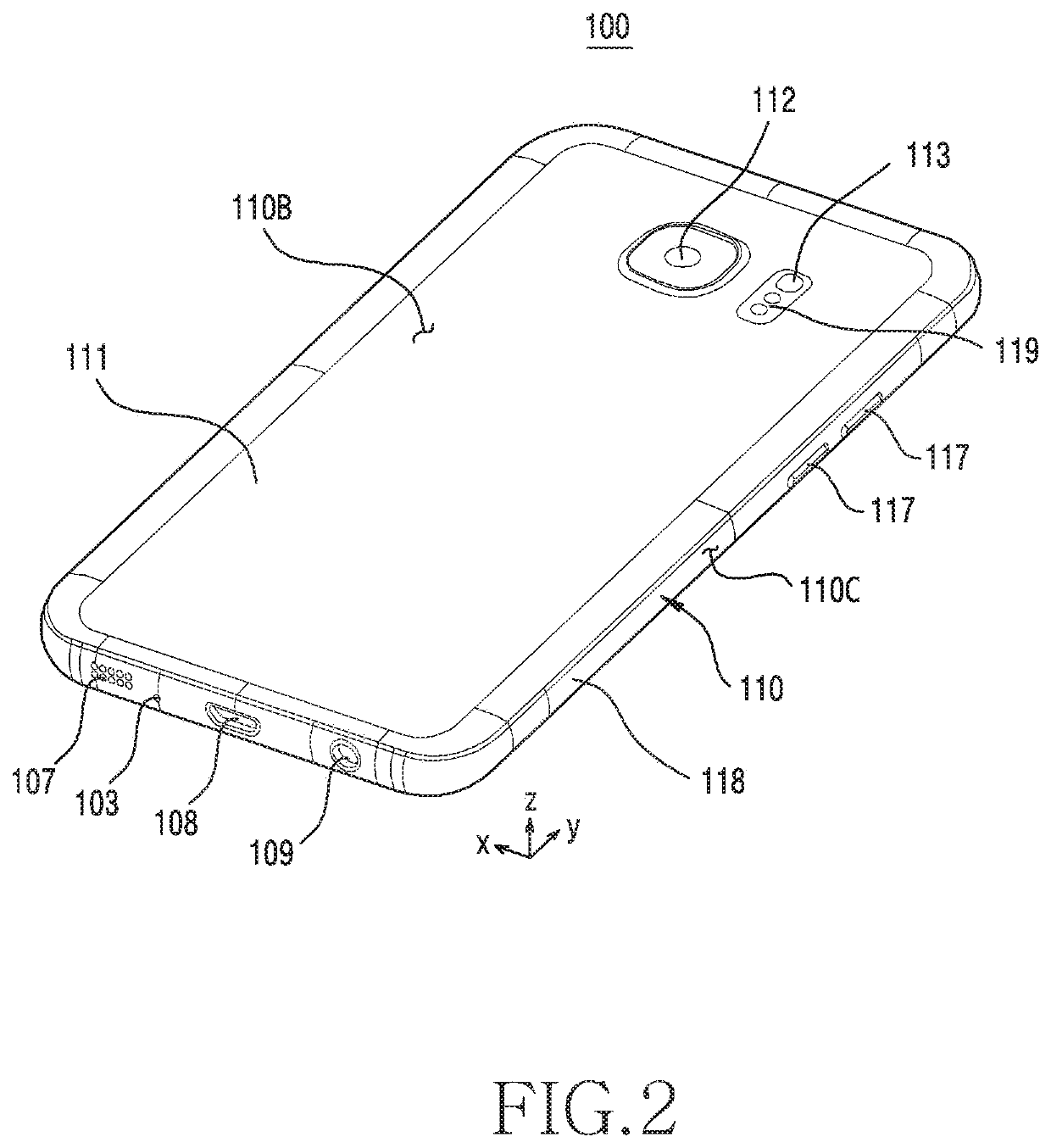 Electronic device with movable flexible display and operating method thereof