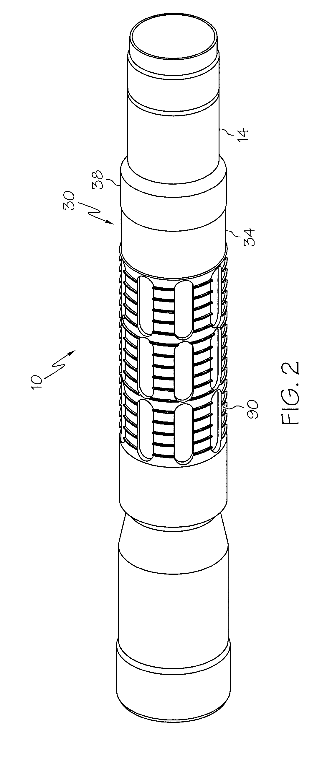 Downhole swaging system and method