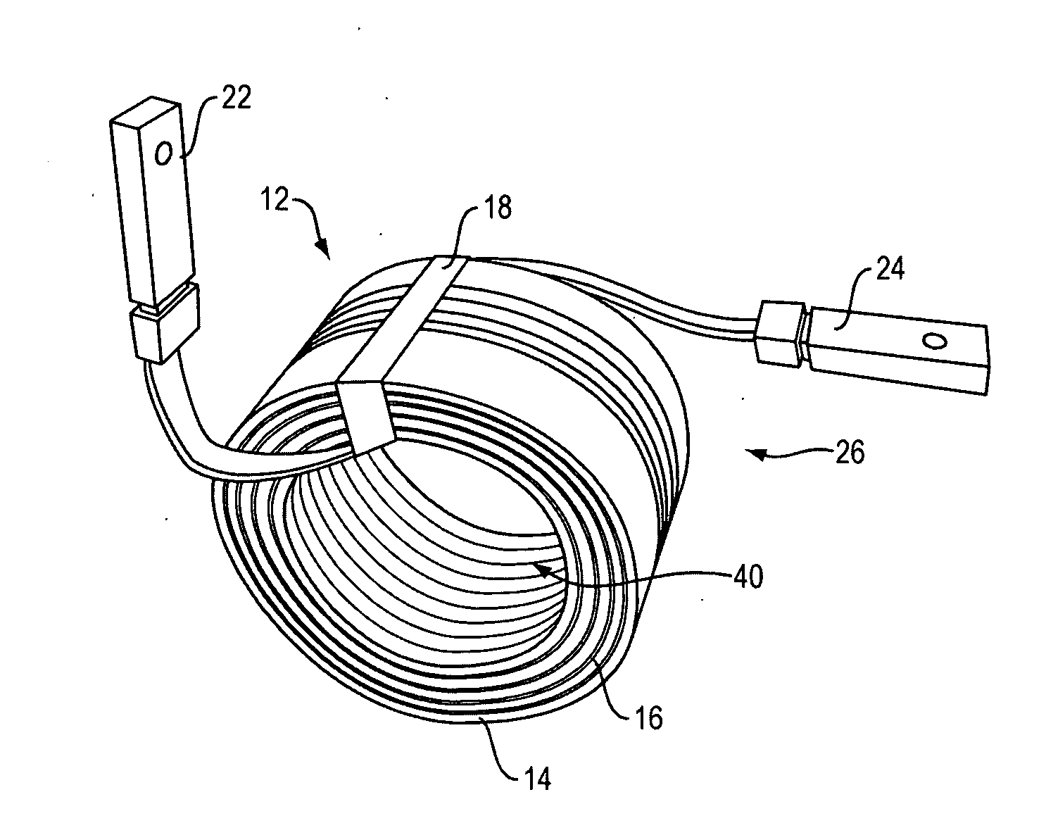 Resin-encapsulated current limiting reactor