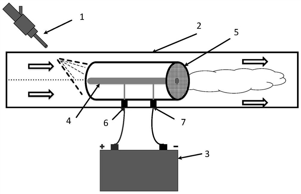 Air intake heating device and engine for cold start of engine