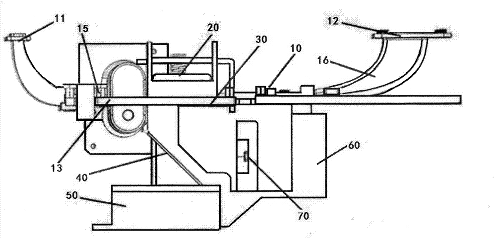 Magneto-optical detection device