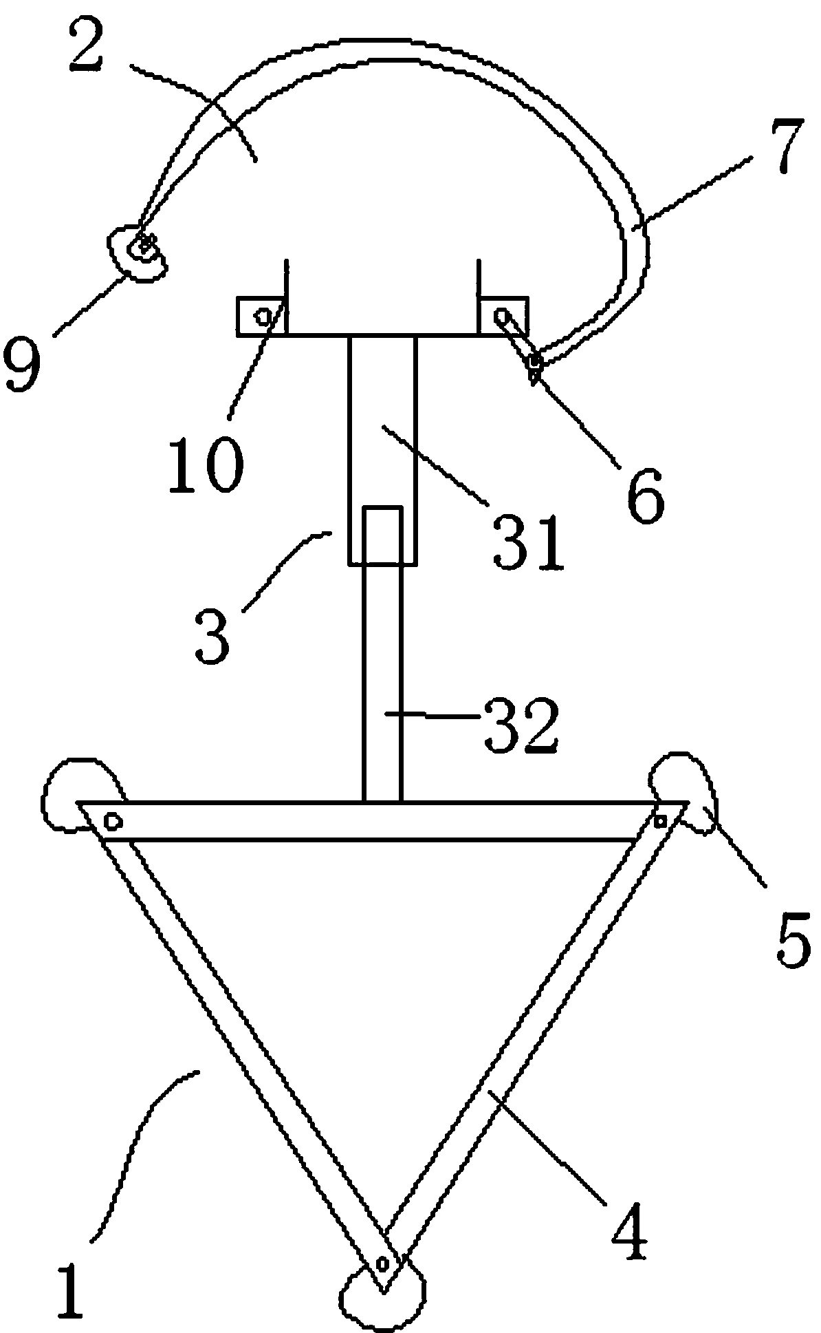 Cable terminal insulated fixing device