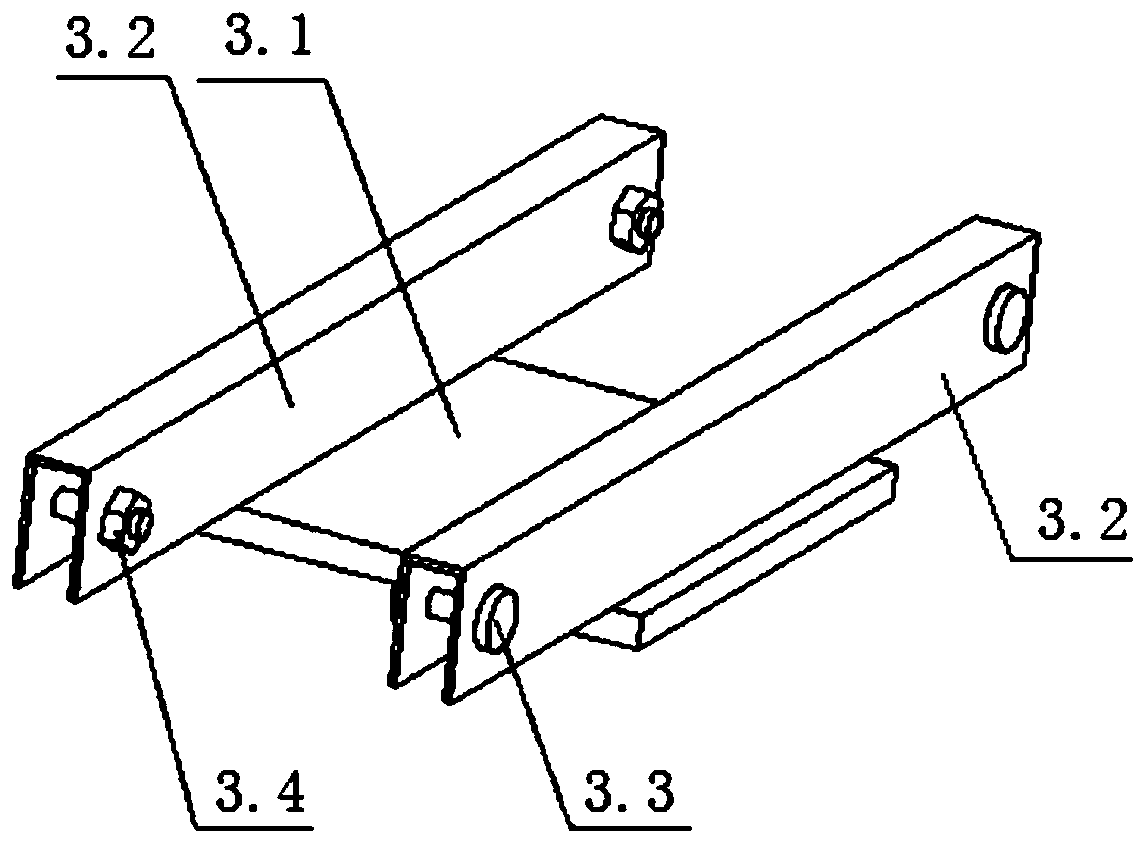 Integral static load test method of deflector for missile launching