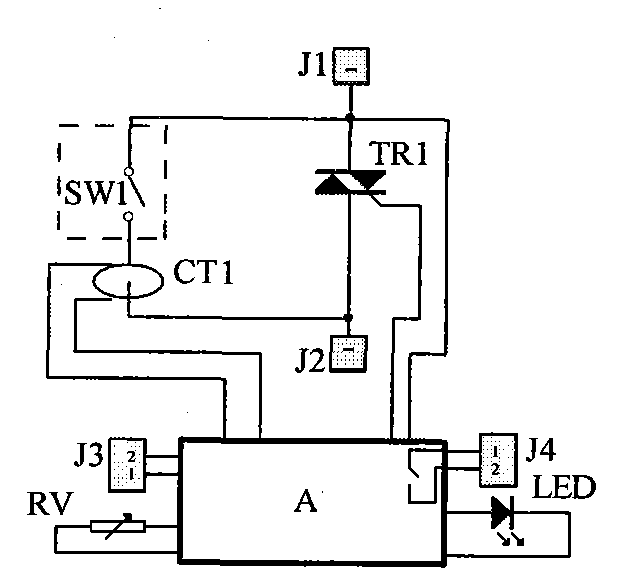 Current monitoring type electronic arc-control device