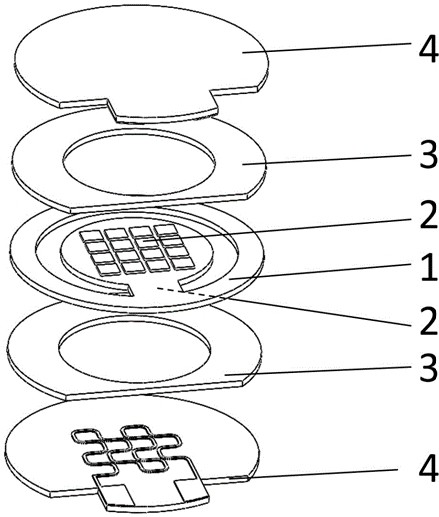 Quartz flexible accelerometer based on miniature torquer and manufacturing method thereof