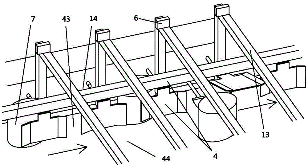 Roll paper screening and weight-balancing device as well as roll paper screening and weight-balancing method