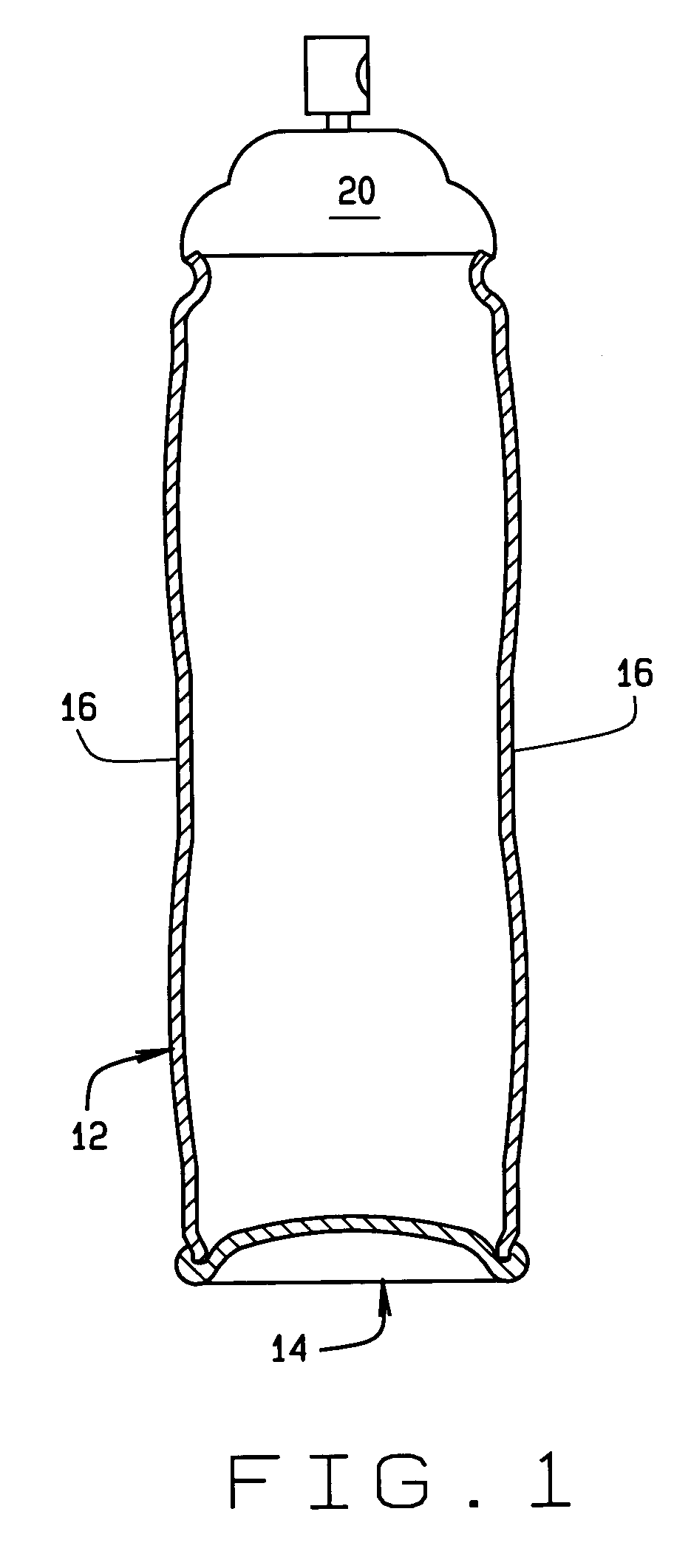 Dry hydraulic can shaping