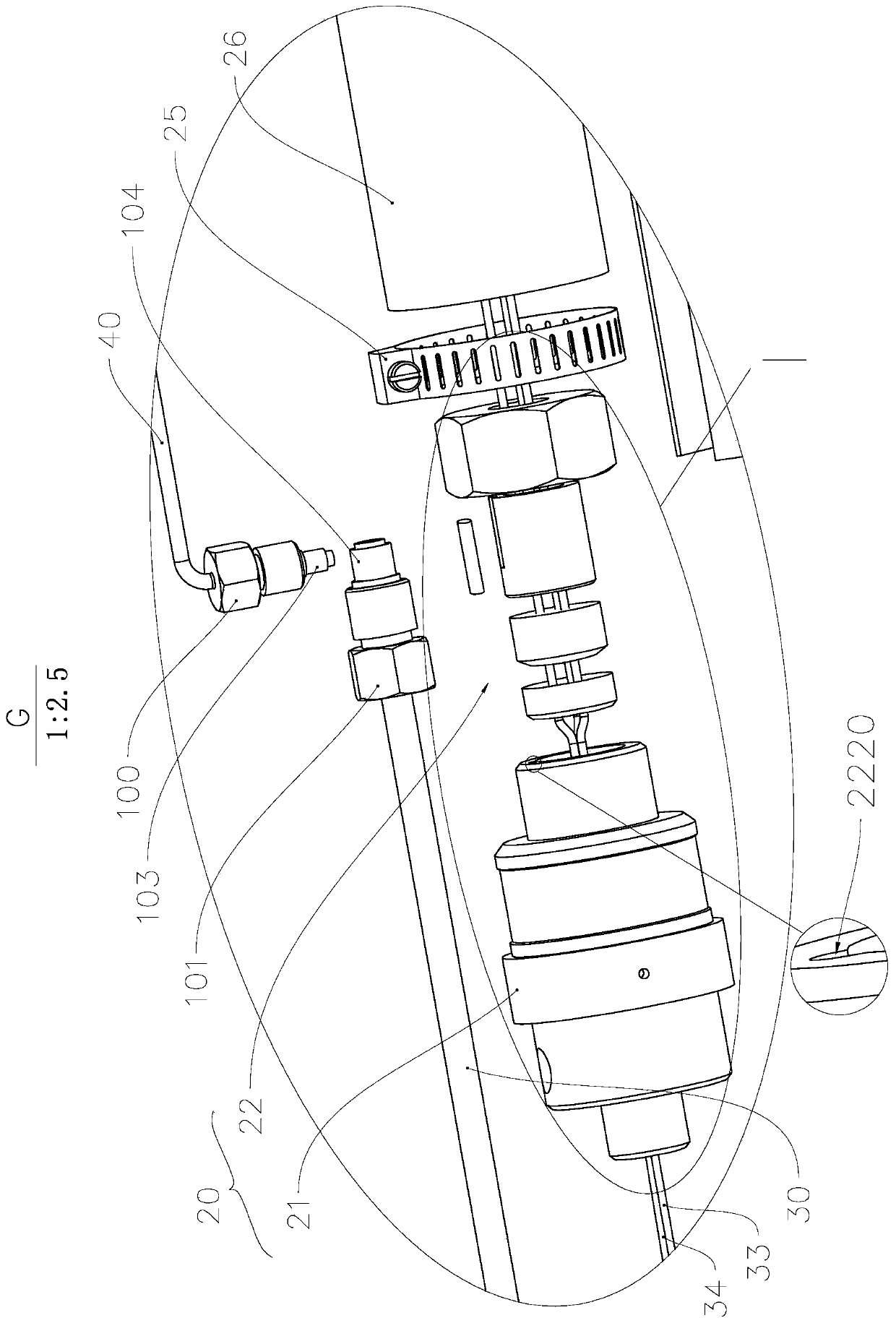 Integrated multifunctional deep sea water body sampling probe