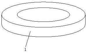 Elastic sealing ring capable of self-checking cracking