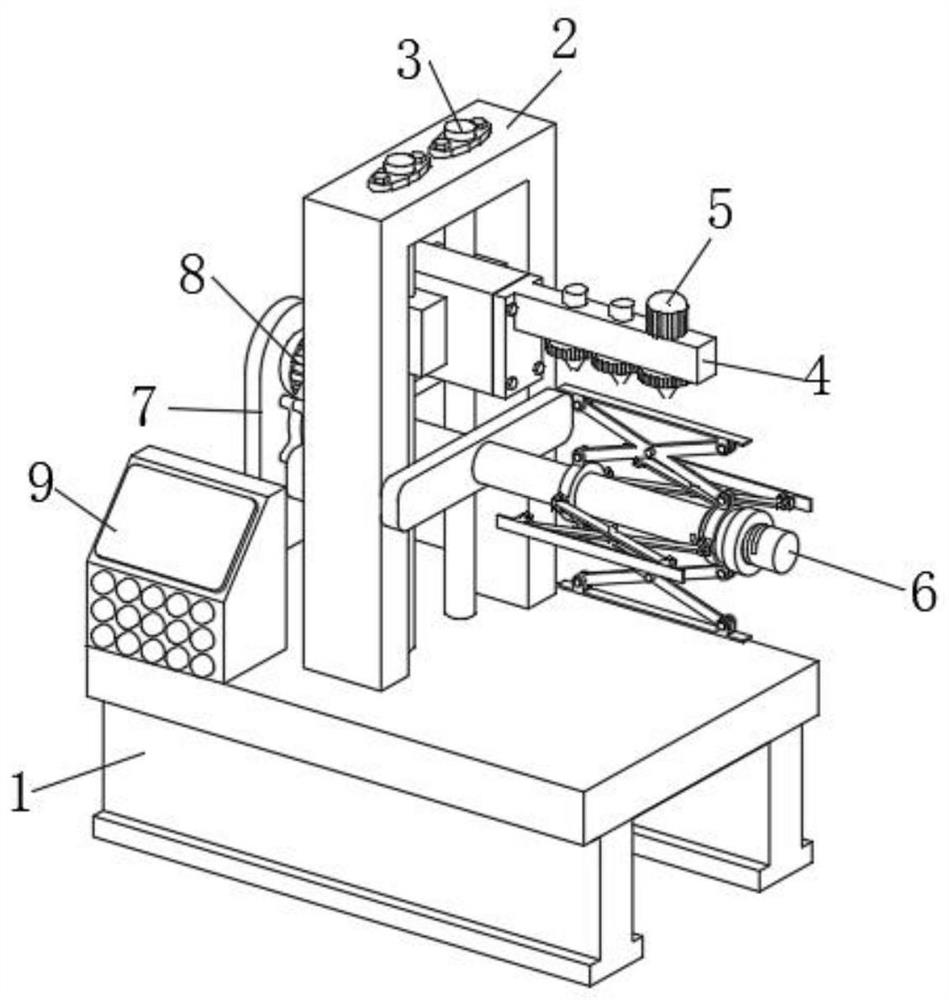 Drilling device for mechanical intelligent manufacturing