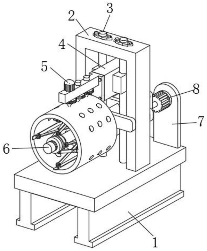 Drilling device for mechanical intelligent manufacturing