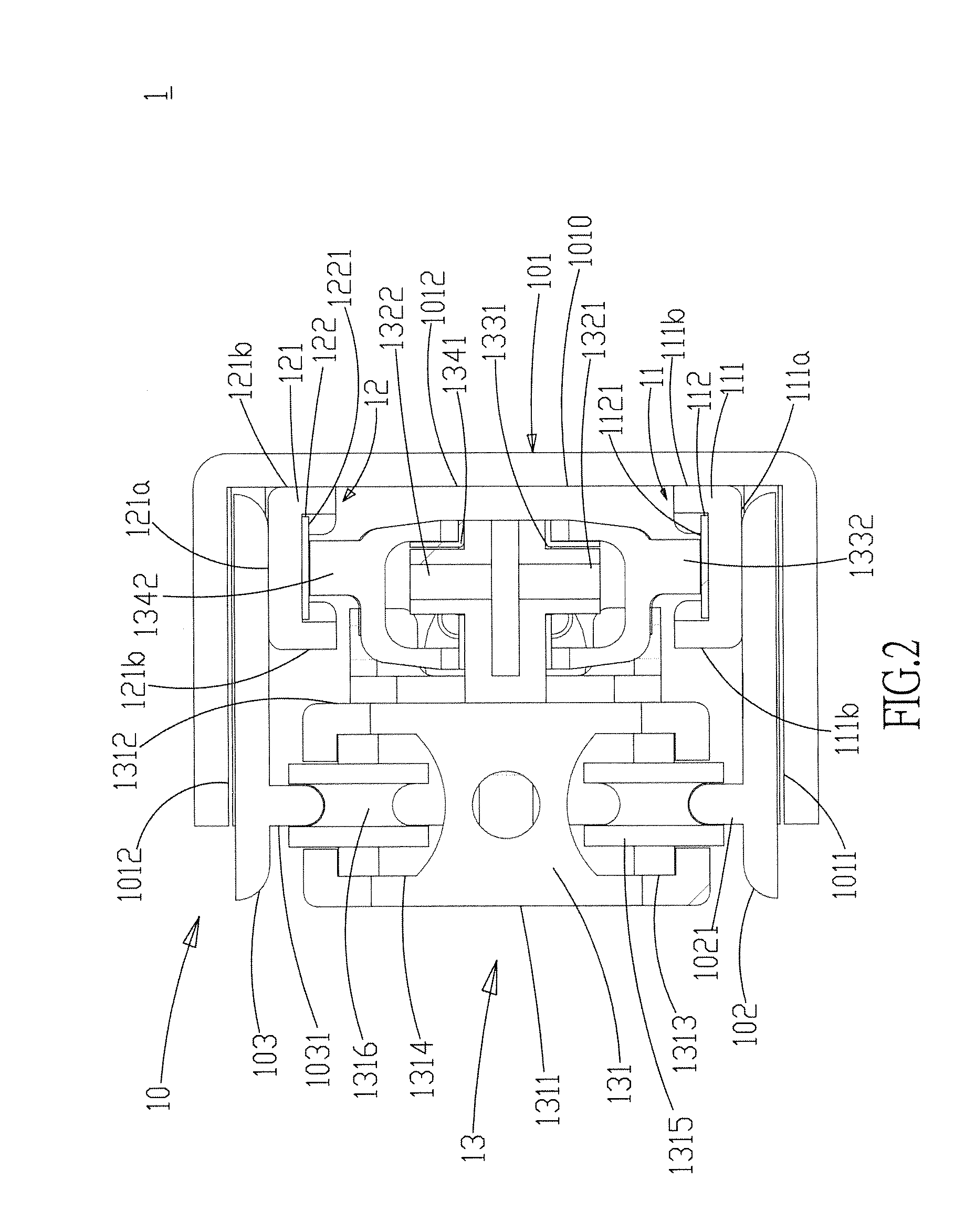 Track structure capable of supplying power