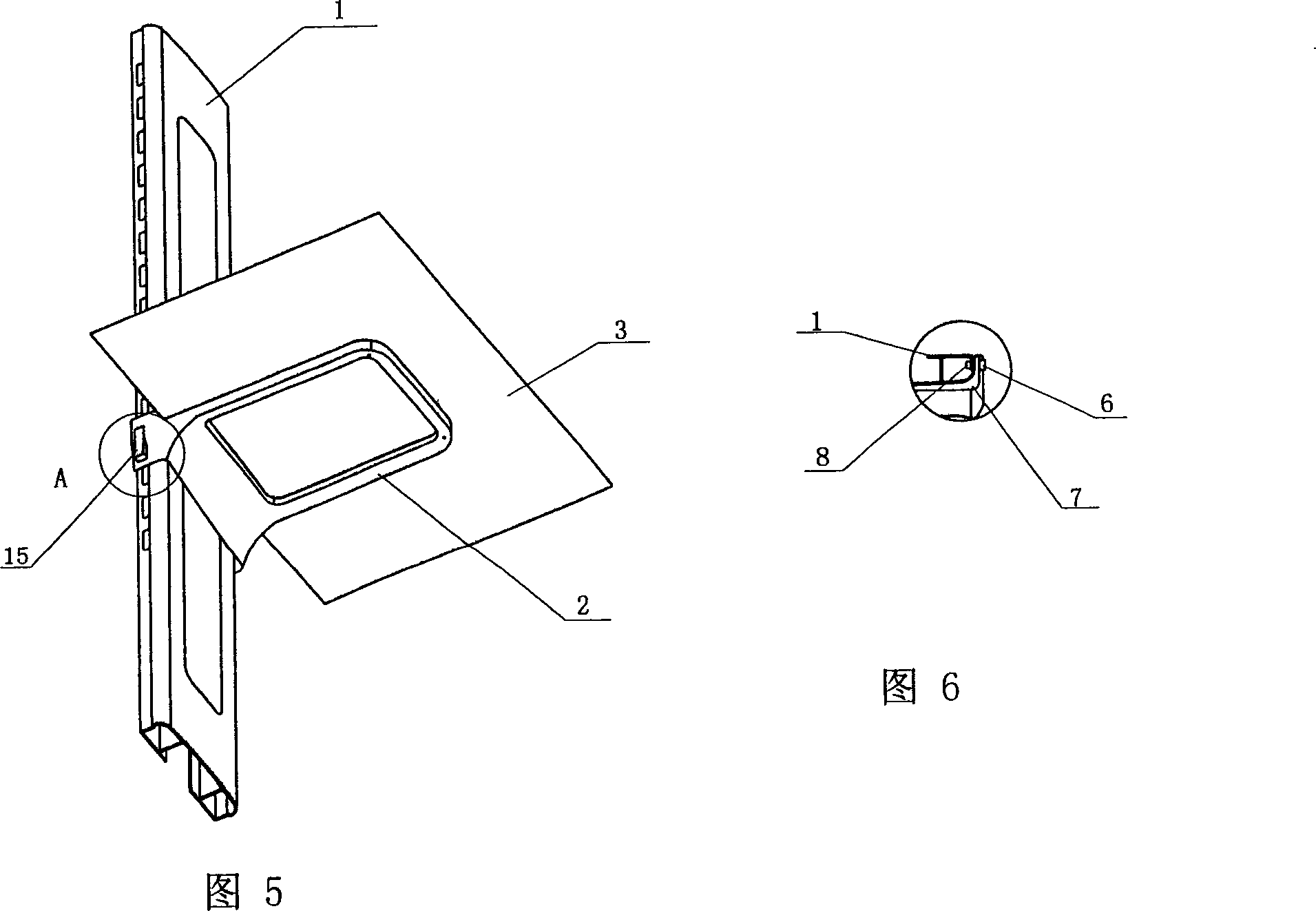 Refrigerator shelf assembly